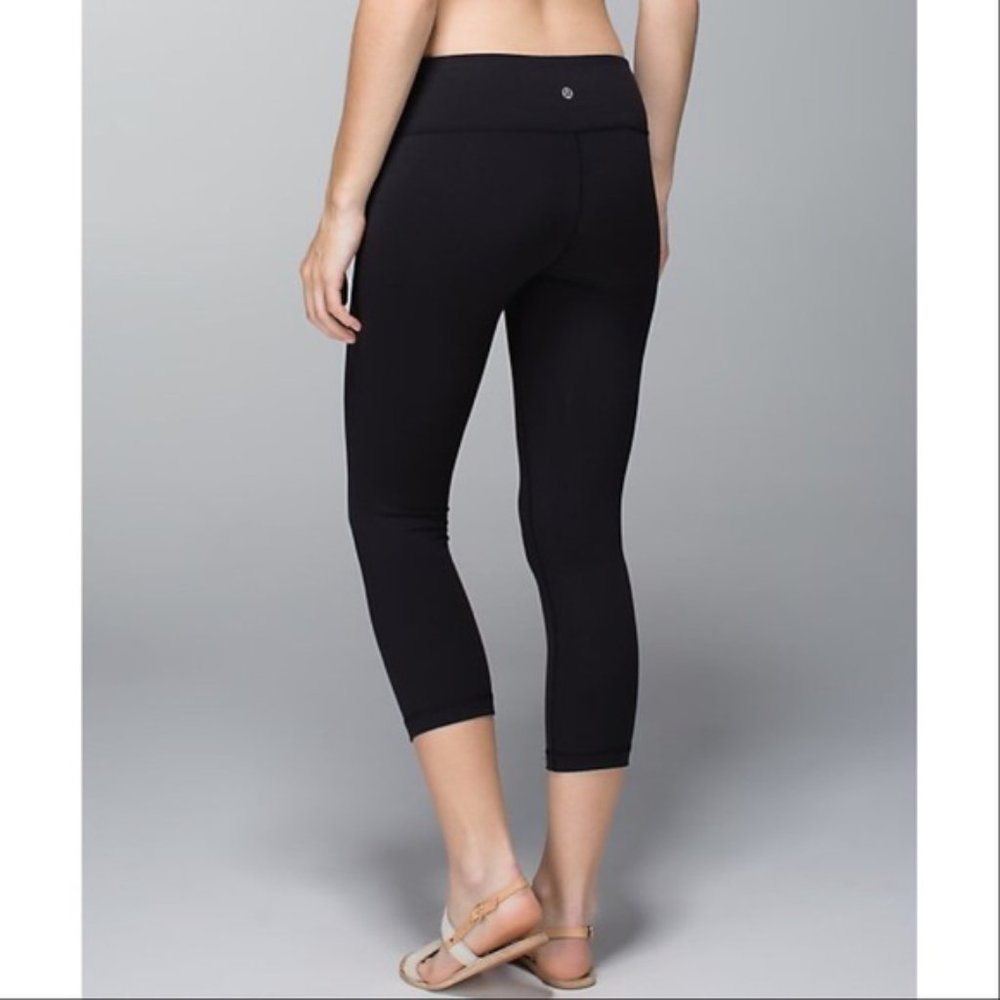 Lululemon Athletica WUNDER UNDER FULL LUON Ankle Crop Leggings SIZE 2 OR 4